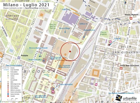 Mappa delle statue dedicate a donne a Milano