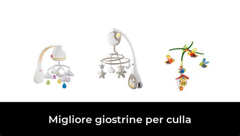 Vari modelli di giostrine per culla
