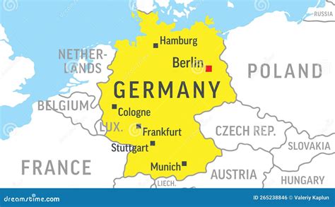 Mappa della Germania con un cerchio che indica la posizione di Waldshut-Tiengen