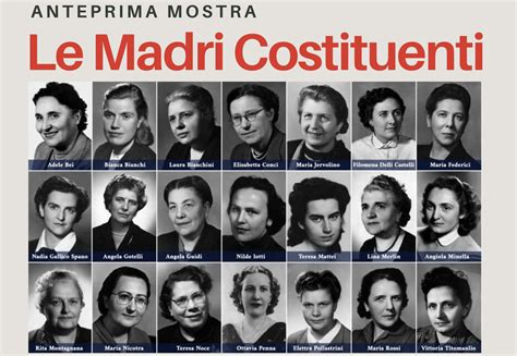 Ritratto di gruppo delle Madri Costituenti