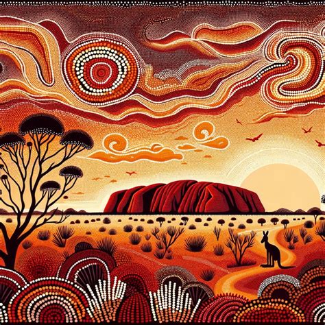Dimostrazione di Dot Painting aborigena presso Uluru