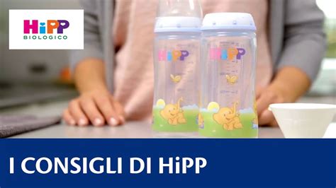 Biberon con latte in polvere Bimbosan