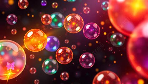 Bambini che creano arte astratta con bolle di sapone colorate