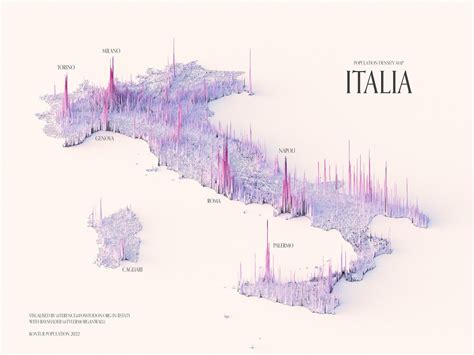 Mappa demografica Italia