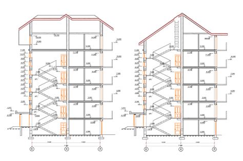 Sezione trasversale di diverse tipologie di proiettili moderni