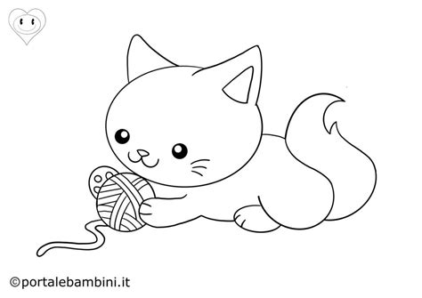Gattini giocosi e adorabili da colorare