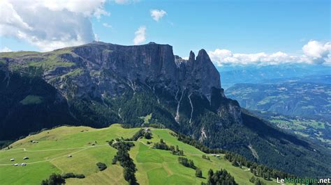Panorama Alpe di Siusi con Sassolungo e Sciliar