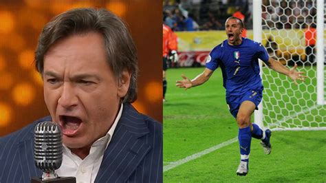 Fabio Caressa in telecronaca