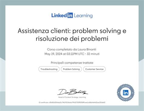 Assistenza clienti e risoluzione problemi