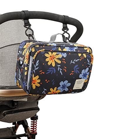 collage di diversi modelli di organizer per passeggino