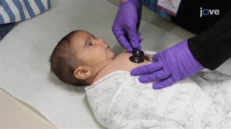 Neonatal physical examination - stethoscope