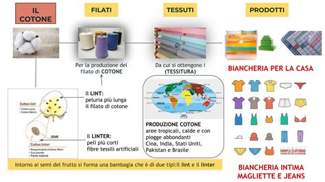 confronto visivo tra diverse fibre tessili: cotone, lana, bambù, pile