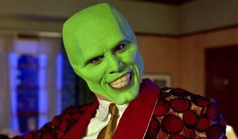 Jim Carrey durante un'espressione comica