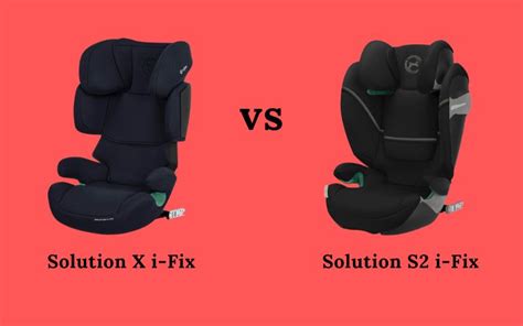 Cybex Solution M-Fix vs M-Fix SL protezione impatto laterale diagramma