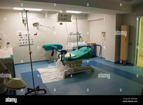 Sala parto in un ospedale moderno