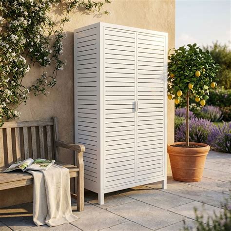 Diagramma che mostra l'organizzazione interna di un armadio da giardino