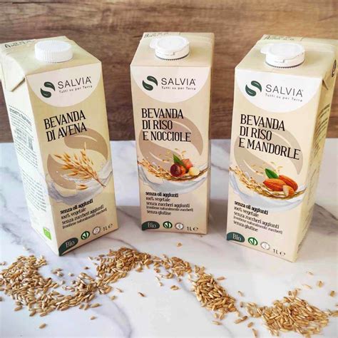 vari tipi di bevande vegetali