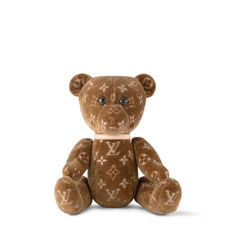 Louis Vuitton baby trunk and teddy bear