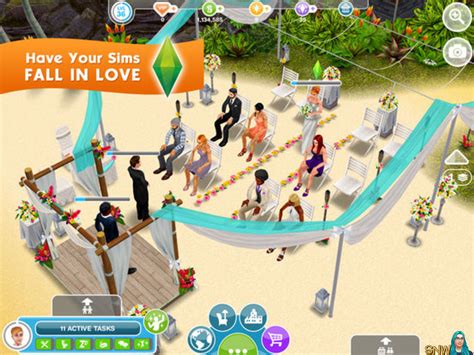 Sims FreePlay event progress screen