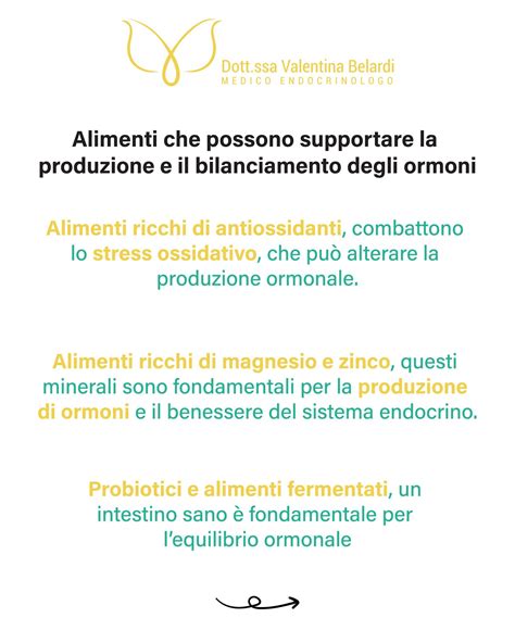 Tavola di alimenti per l'equilibrio ormonale