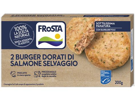 Fishburger di salmone