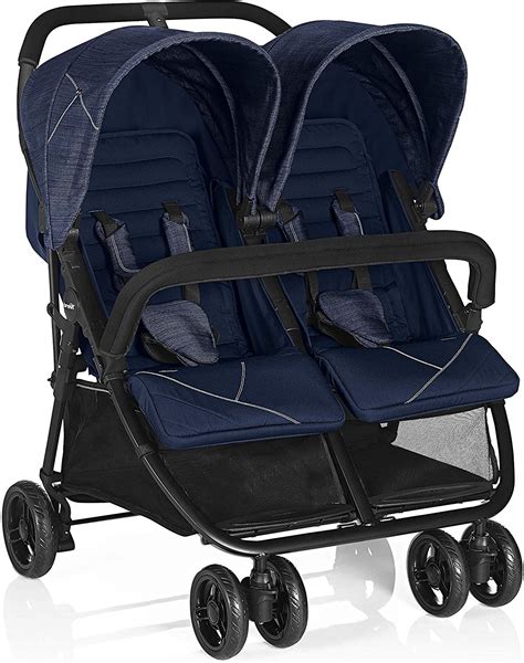 Passeggino gemellare Brevi InDue con bambini