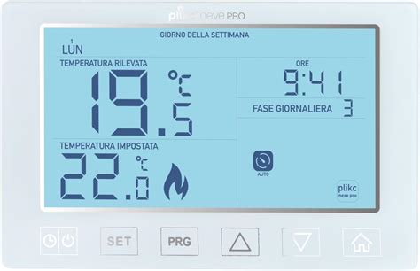 Grafico Cronotermostato Programmabile