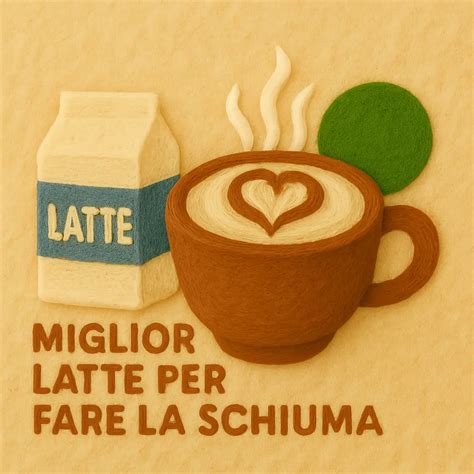 Tipi di latte e loro effetto sulla schiuma