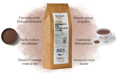 Ingredienti per cioccolata calda personalizzata con spezie e aromi