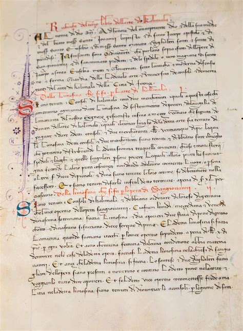Manoscritto antico con commenti