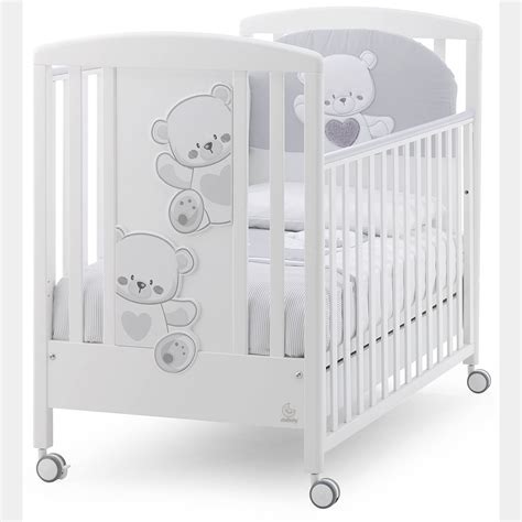 lettino culla con fiocchi e orsetti