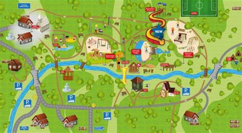 Mappa del percorso tematico Mondo Bimbi Valdaora