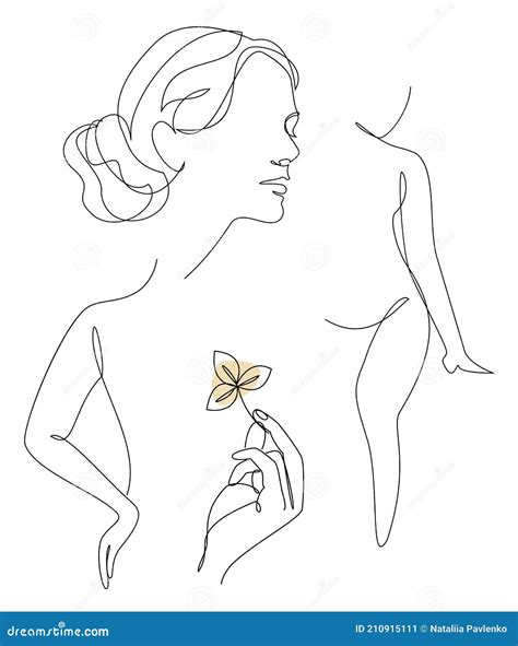 Illustrazione vettoriale stilizzata di una figura femminile in gravidanza con linee minimaliste