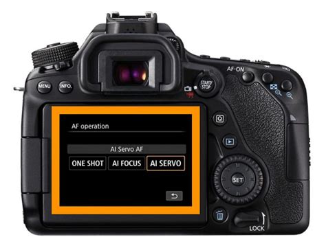 Interfaccia e menu della fotocamera ASTGMI