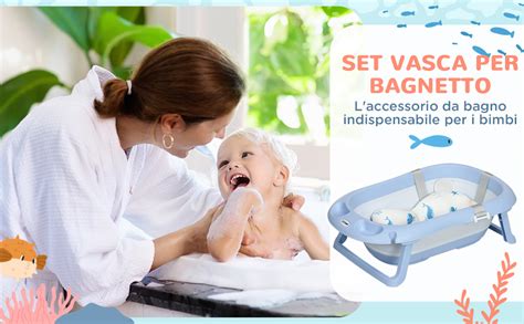 Dettaglio degli strumenti inclusi in un kit bagnetto neonatale