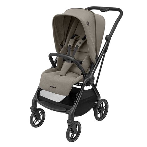 Dettagli in pelle e telaio lucido del Maxi-Cosi Leona2 Luxe