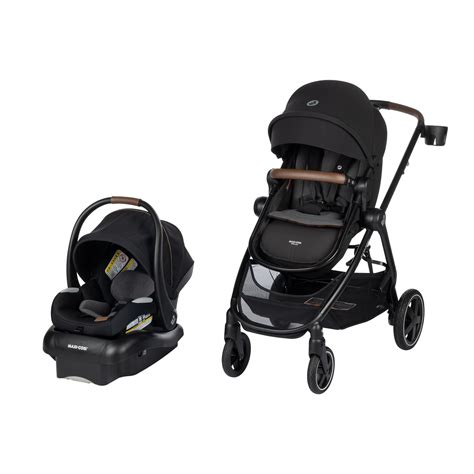 Travel system Maxi-Cosi Leona2 Luxe con navicella Oria Luxe e seggiolino auto Pebble 360 Luxe