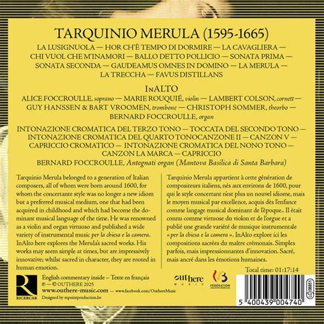 Ritratto di Tarquinio Merula e partitura antica della Canzonetta spirituale