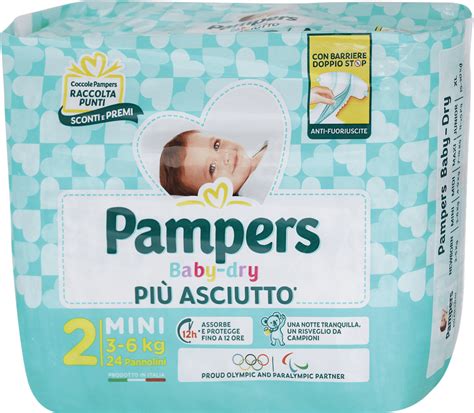 Gamme di pannolini Pampers a confronto