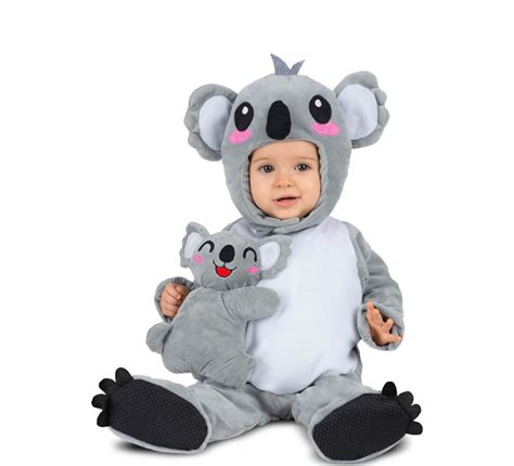 Bambino vestito da koala