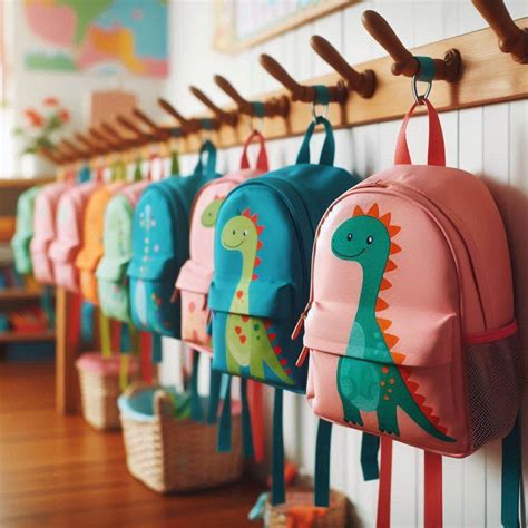 Una selezione di zaini con personaggi popolari tra i bambini