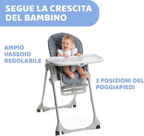 dettaglio vassoio del seggiolone rimovibile