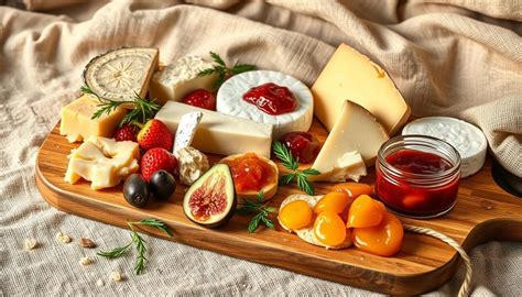 tagliere di formaggi sardi accompagnati da miele e pane carasau