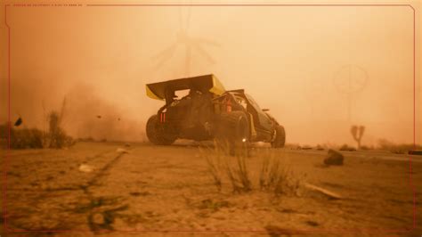 Mad Max sandstorm visual