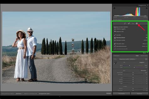 Interfaccia di Lightroom Classic con il pannello Culling assistito