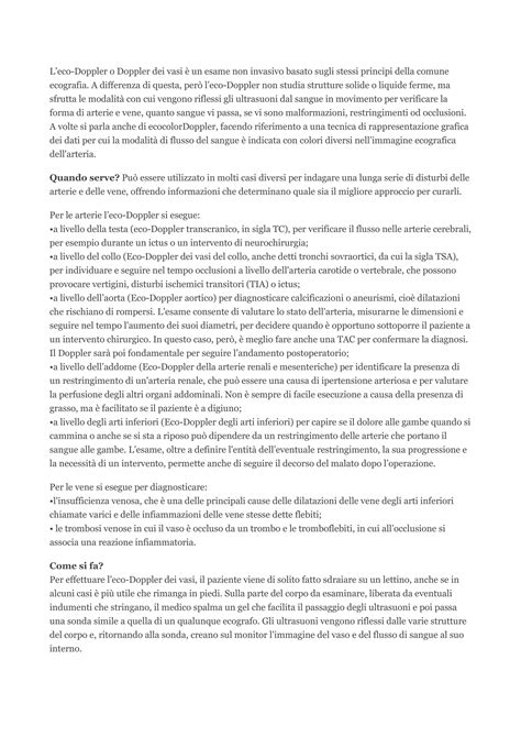 Diagramma della sonda Doppler fetale e il suo funzionamento