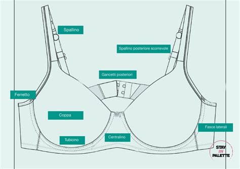 Infografica con le caratteristiche di un buon reggiseno premaman