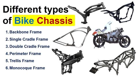 Different Italian motorcycle frames from the 50s