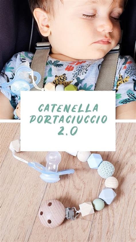 materiali per catenella portaciuccio fai da te certificati EN 71-3