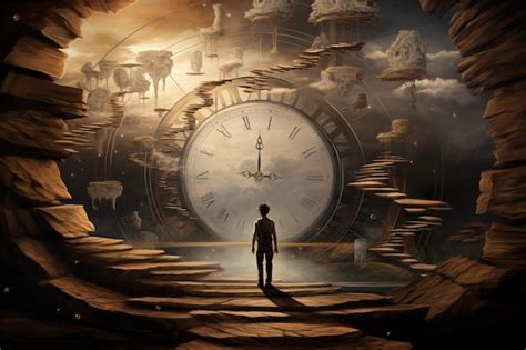 rappresentazione artistica del concetto di tempo e desiderio